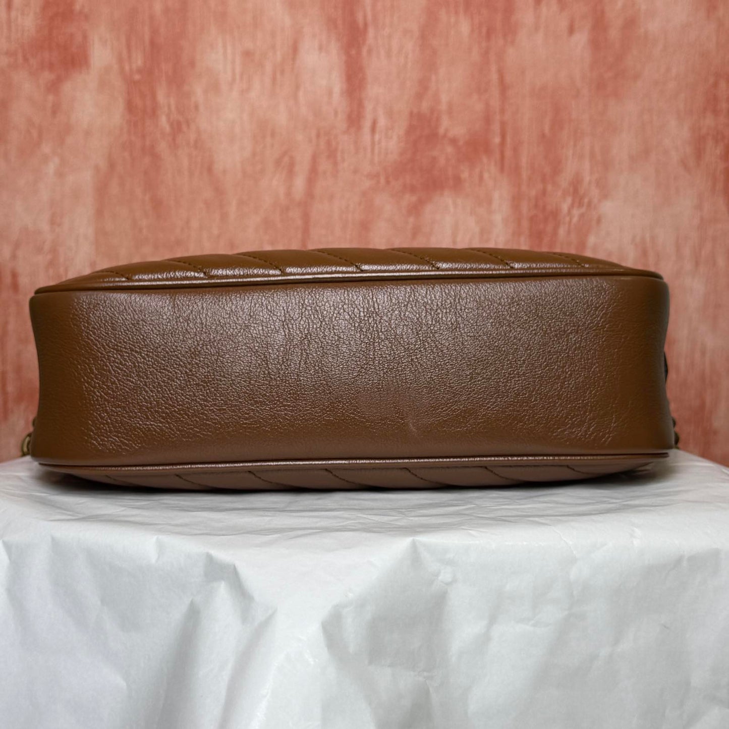 Gucci GG Marmont Small Shoulder Bag - Caramel