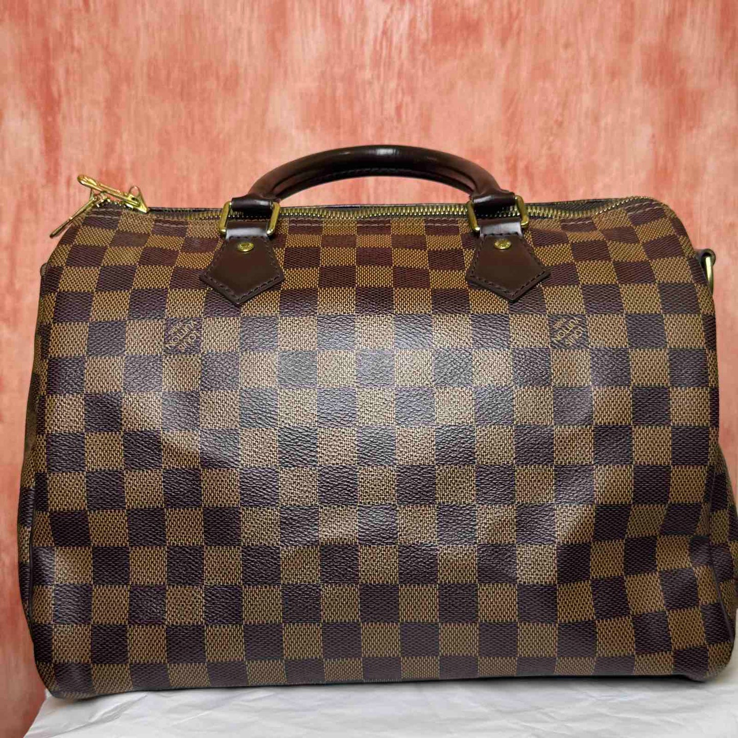 Louis Vuitton	Speedy Bandouliere 30 I Damier Ebene - 11.8"L x 8.3"H x 6.7"W