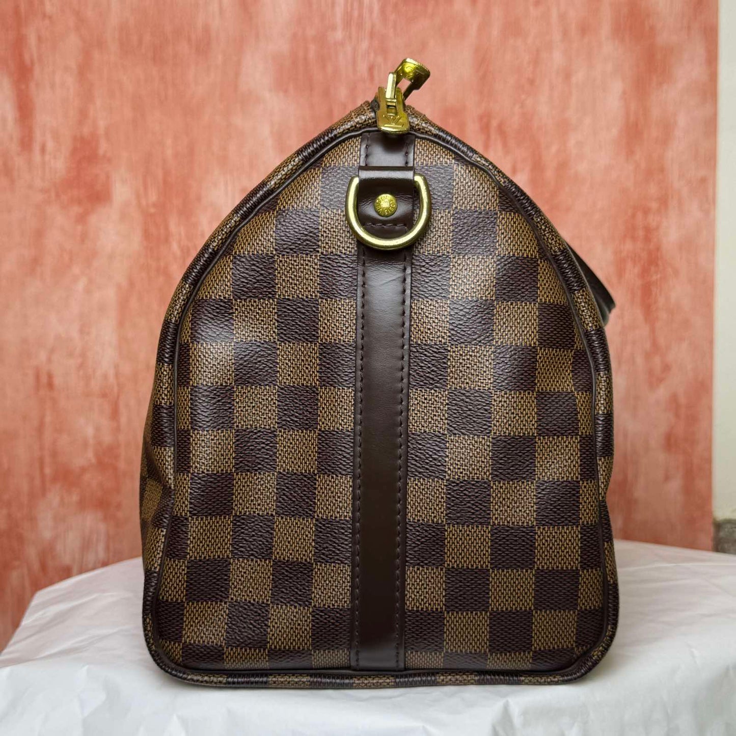 Louis Vuitton	Speedy Bandouliere 30 I Damier Ebene - 11.8"L x 8.3"H x 6.7"W