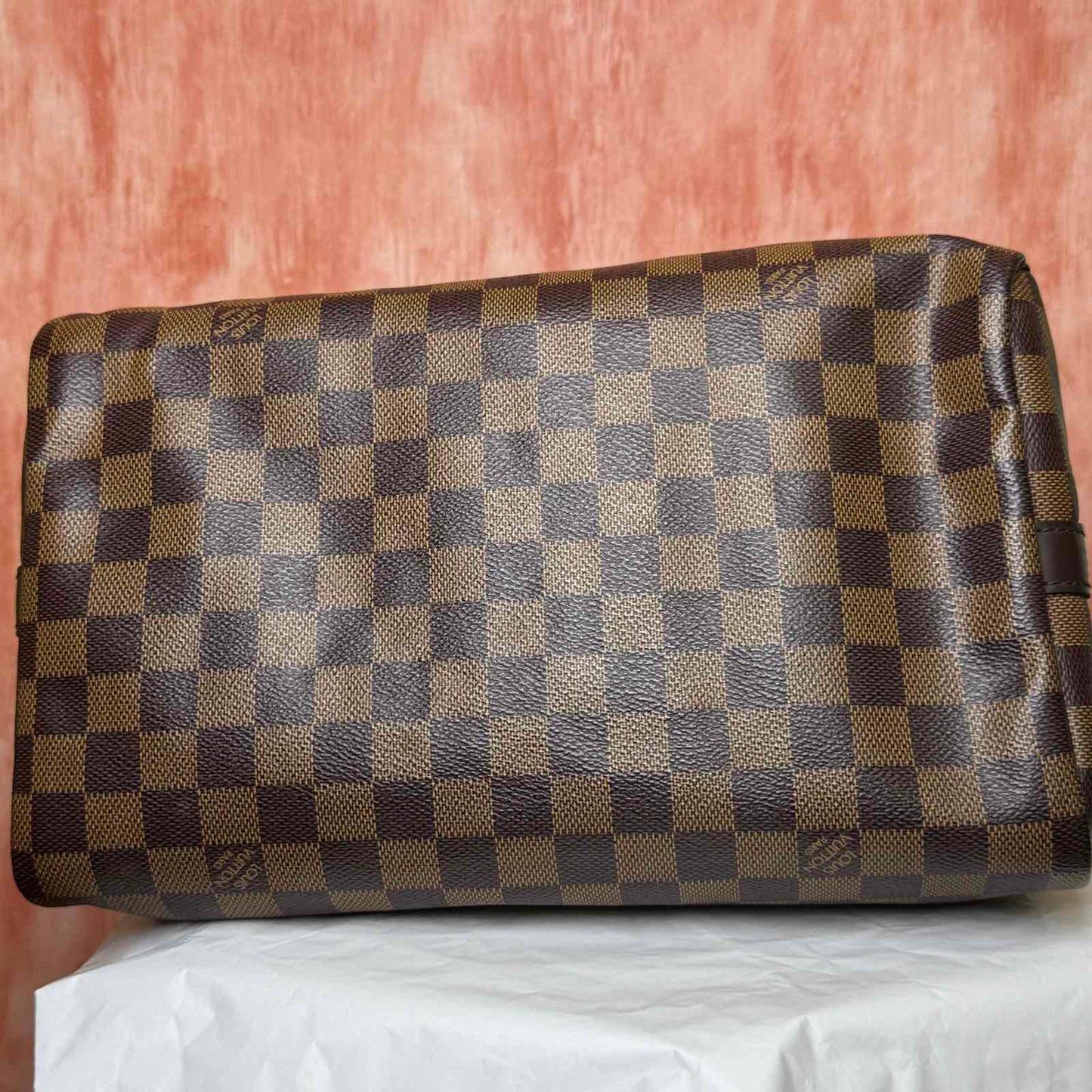 Louis Vuitton	Speedy Bandouliere 30 I Damier Ebene - 11.8"L x 8.3"H x 6.7"W