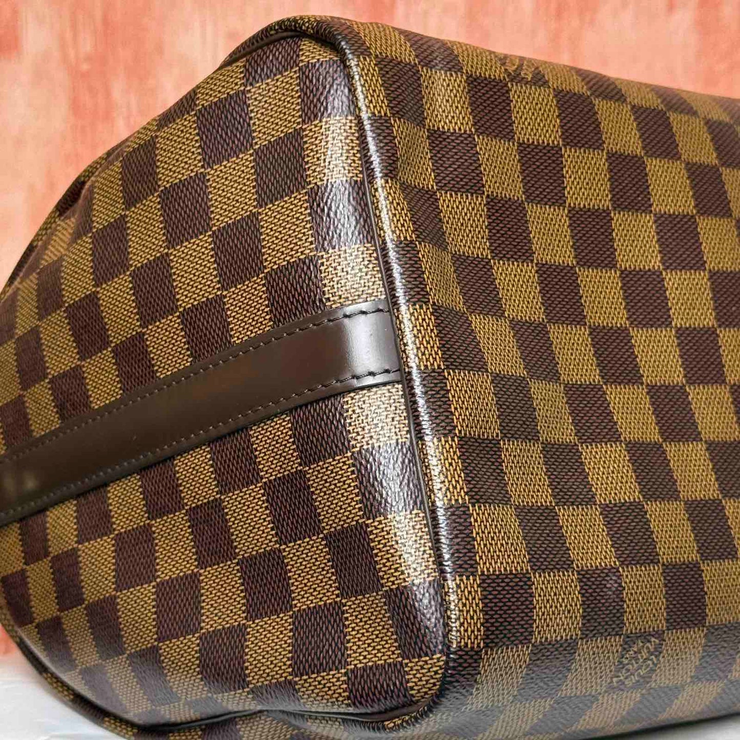 Louis Vuitton	Speedy Bandouliere 30 I Damier Ebene - 11.8"L x 8.3"H x 6.7"W