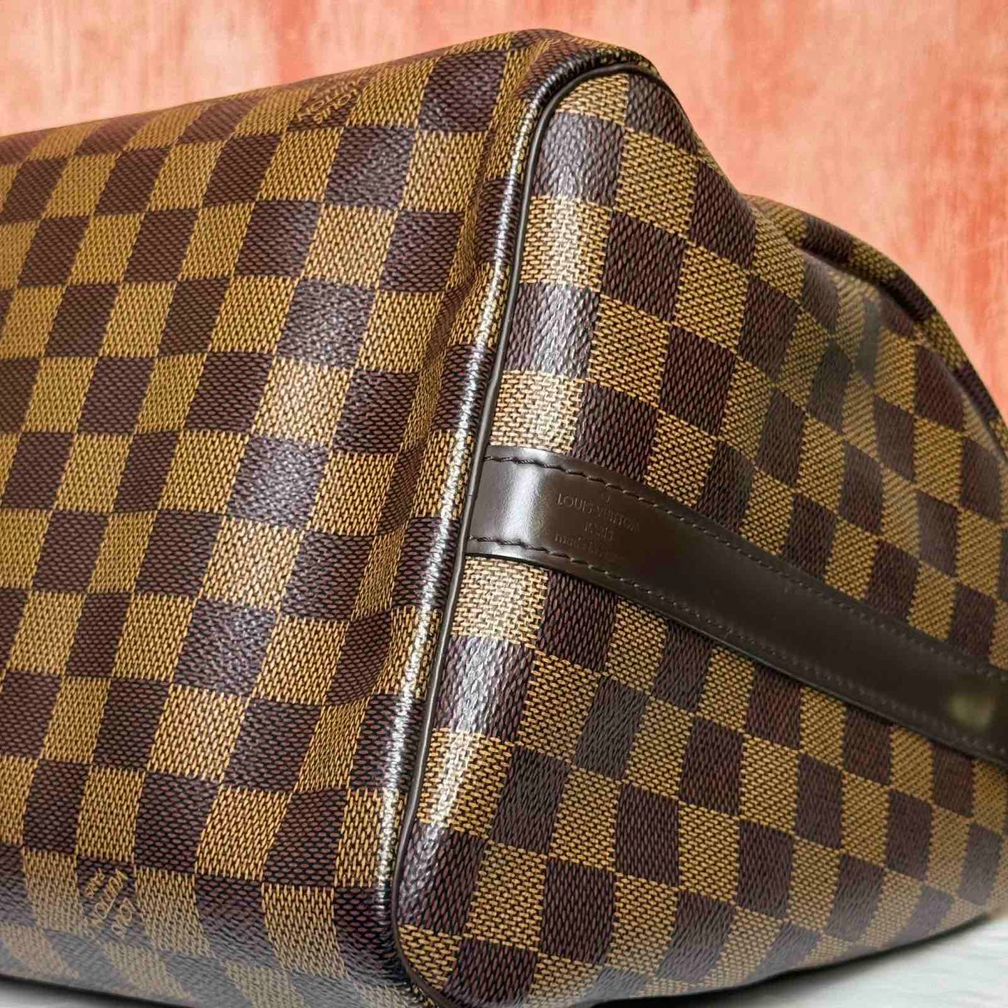 Louis Vuitton	Speedy Bandouliere 30 I Damier Ebene - 11.8"L x 8.3"H x 6.7"W