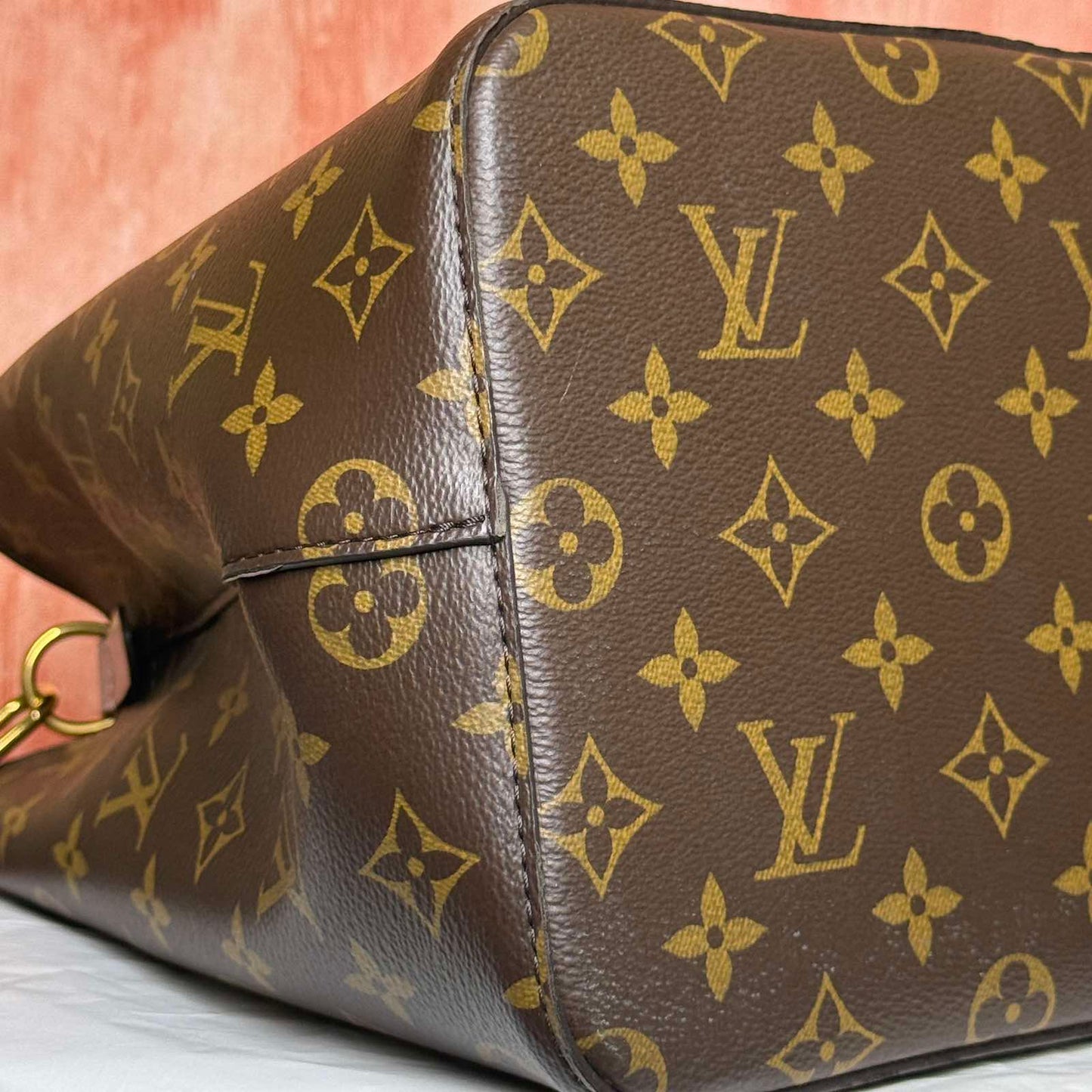 Louis Vuitton	NoeNoe MM I Monogram - Rose Poudre 10.24"L x 10.24"H x 6.89"W