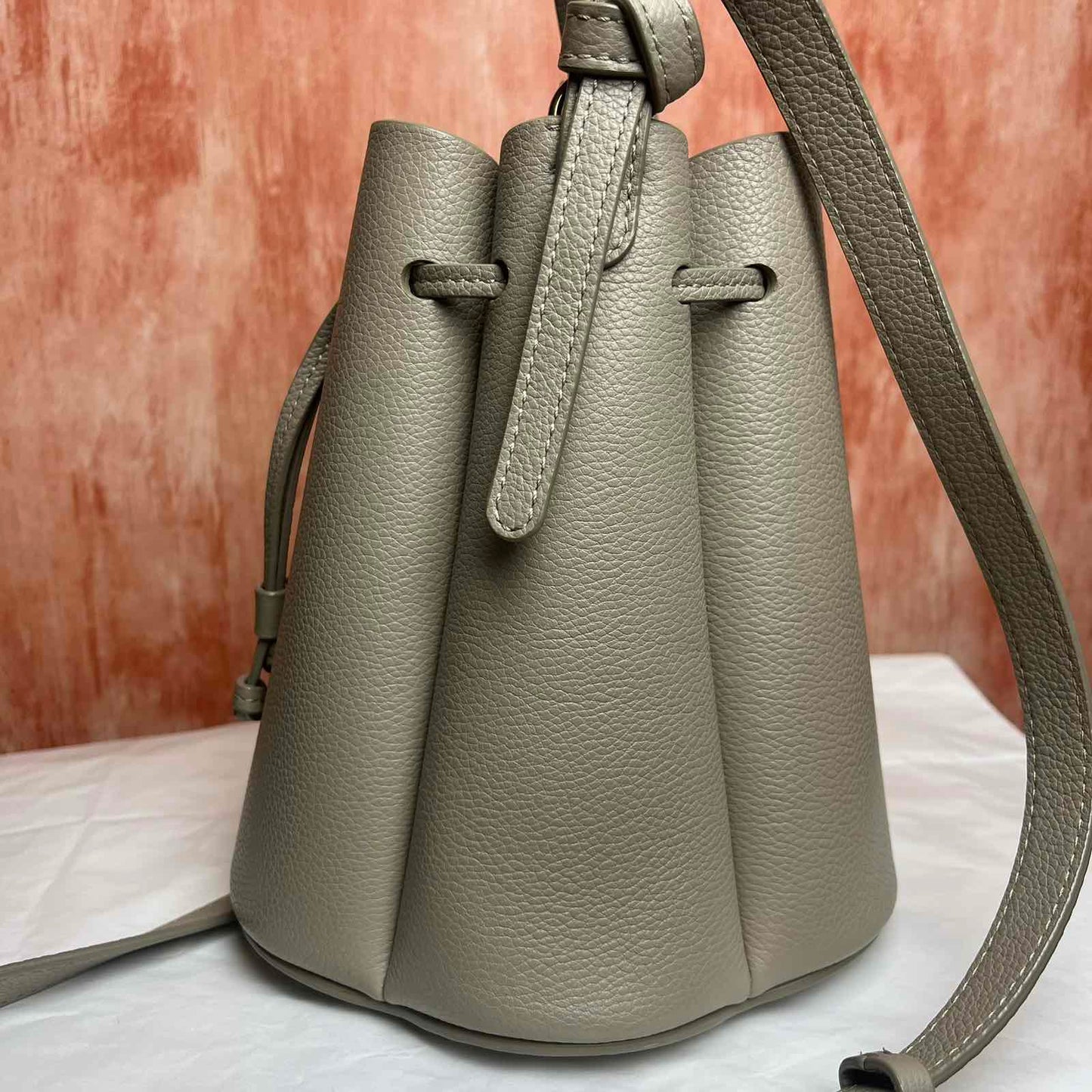 Polene Numero Uno Huit - Taupe 7.48"L x 7.09"H x 7.09"W