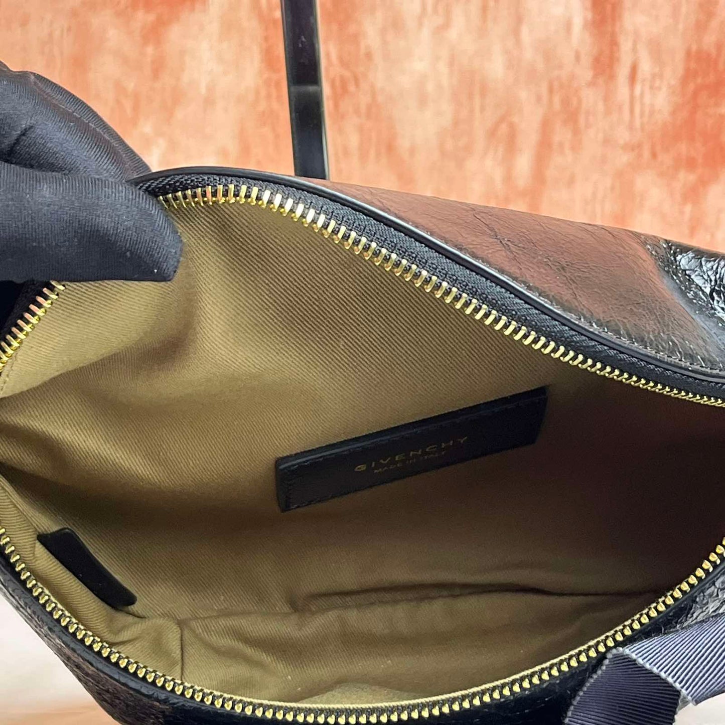 Givenchy Belt Bag - Black 14.5"L x 6.5"H x 4.5"W