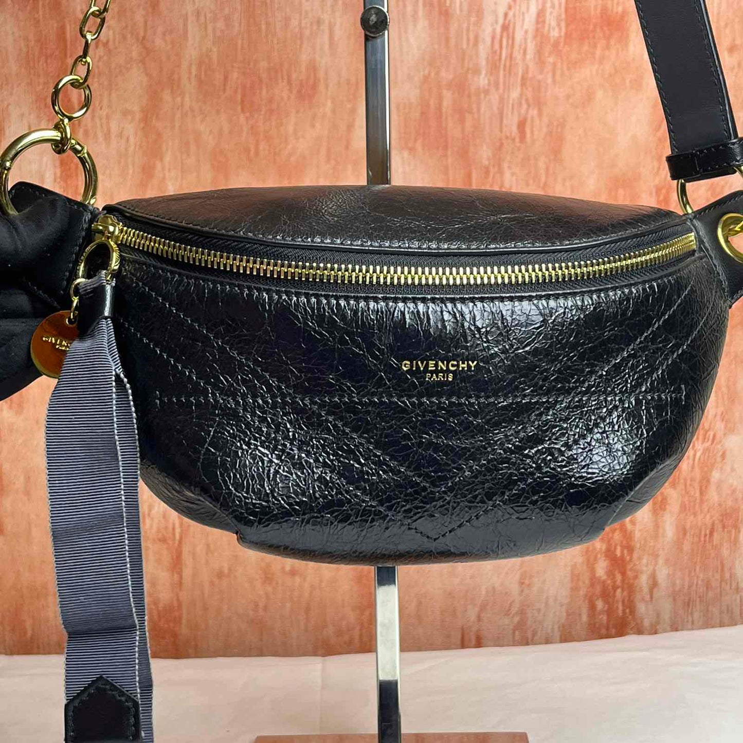 Givenchy Belt Bag - Black 14.5"L x 6.5"H x 4.5"W
