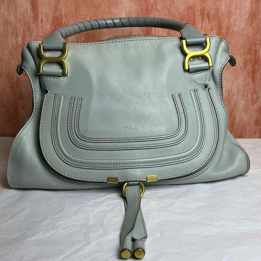 Chloe Marcie - Light Blue 7.5"H x 8.5"W
