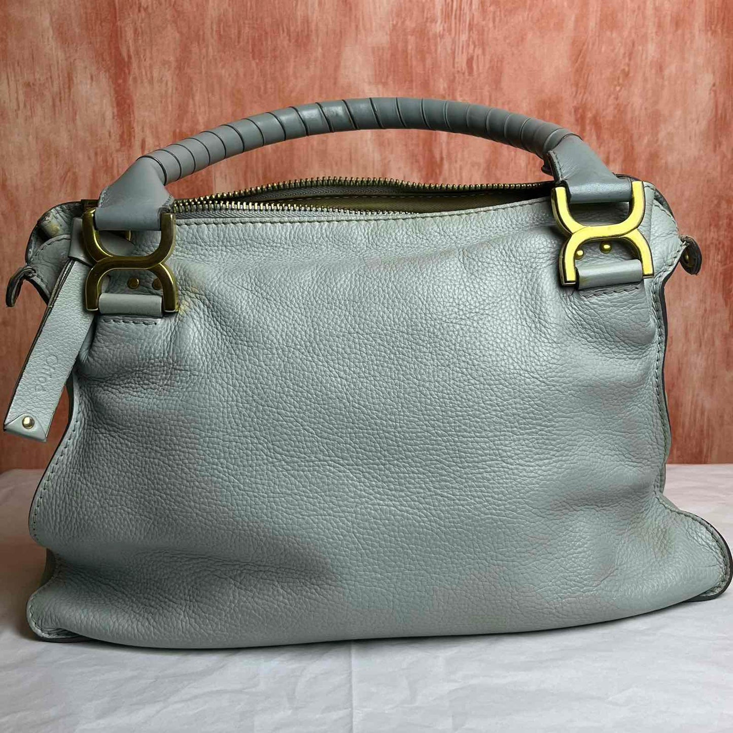Chloe Marcie - Light Blue 7.5"H x 8.5"W