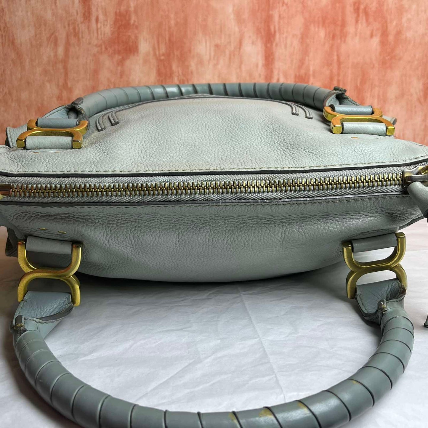 Chloe Marcie - Light Blue 7.5"H x 8.5"W