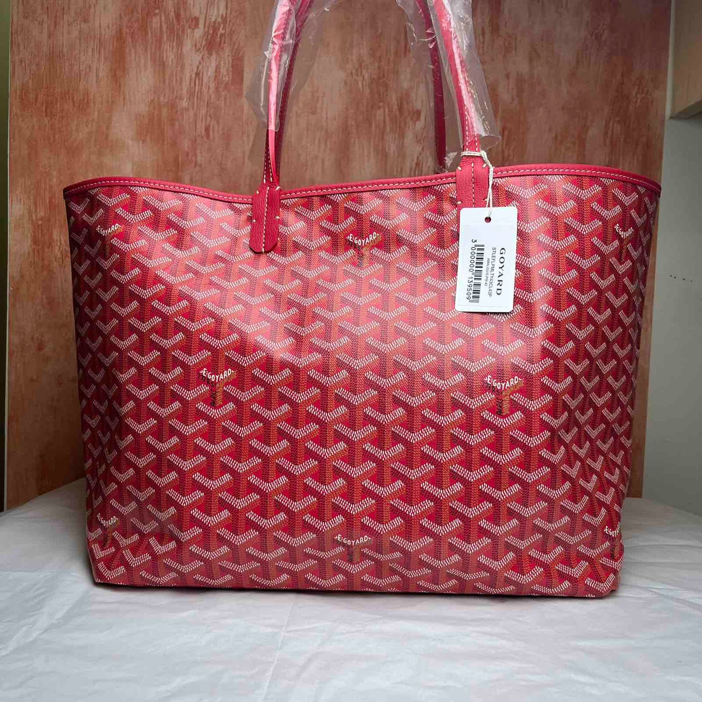 Goyard Saint Louis PM Limited Edition Le Jardin 11"H x 13.5"L x 5.5"W