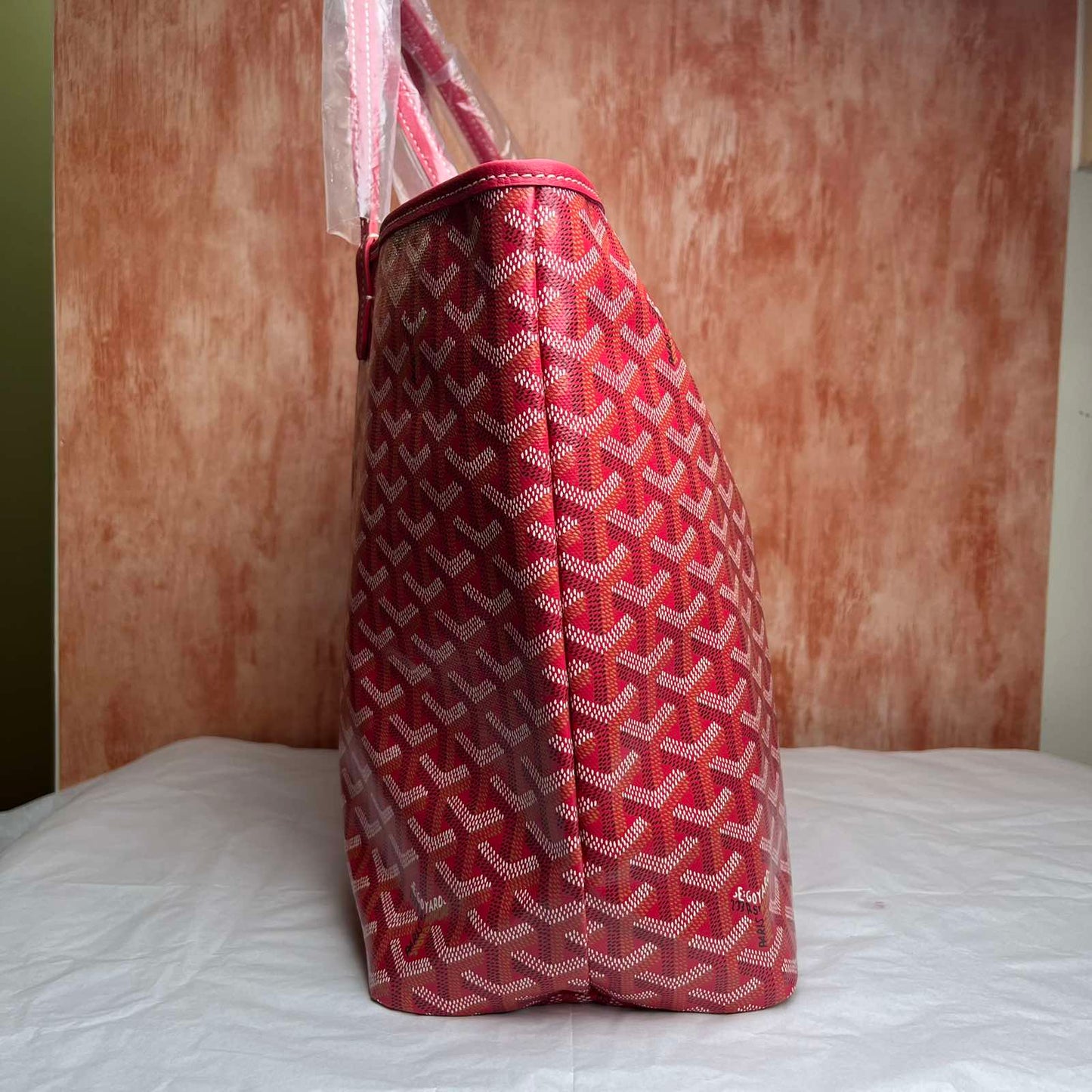 Goyard Saint Louis PM Limited Edition Le Jardin 11"H x 13.5"L x 5.5"W