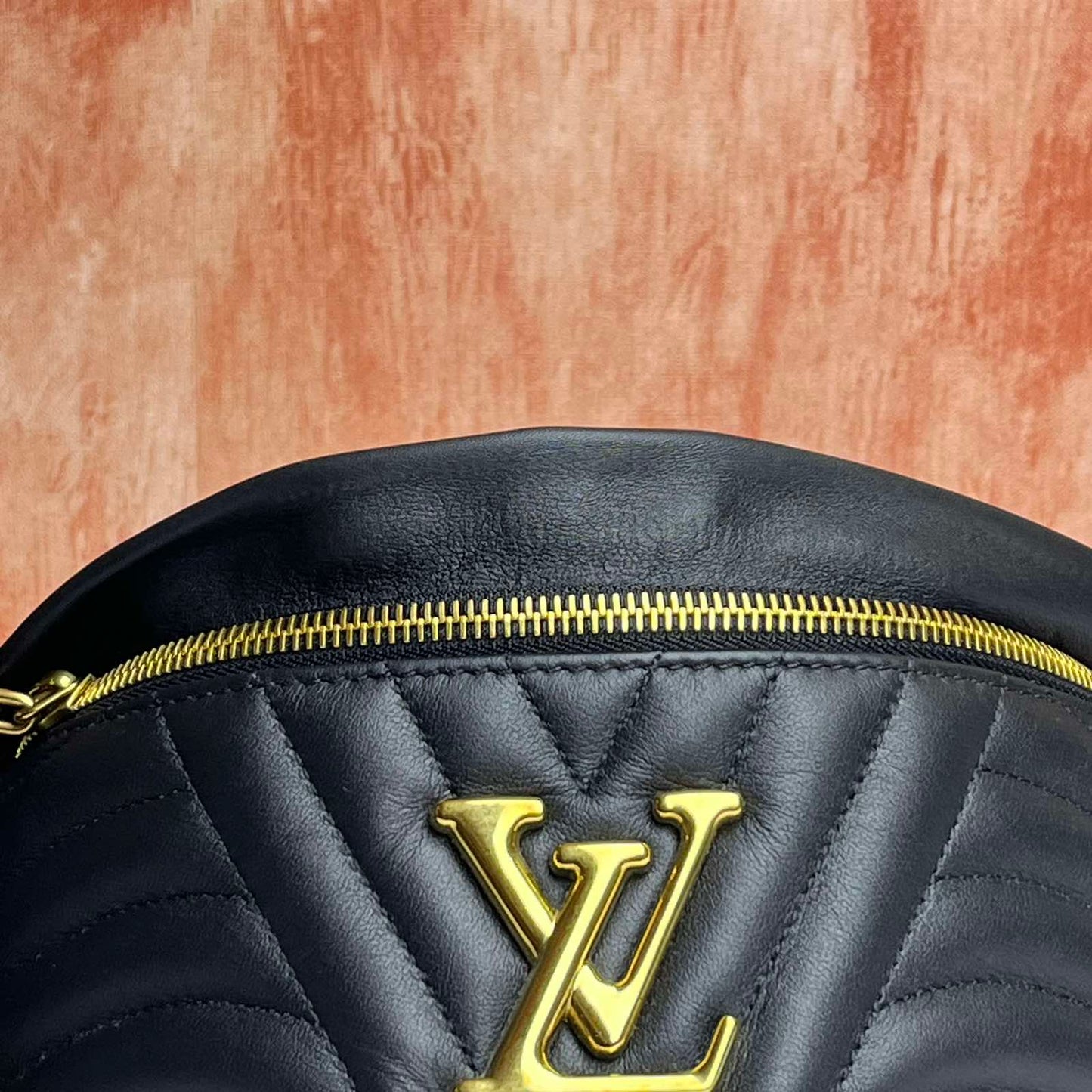 Louis Vuitton New Wave Bumbag Black – 5.1"H x 7.9"L x 1.6"W