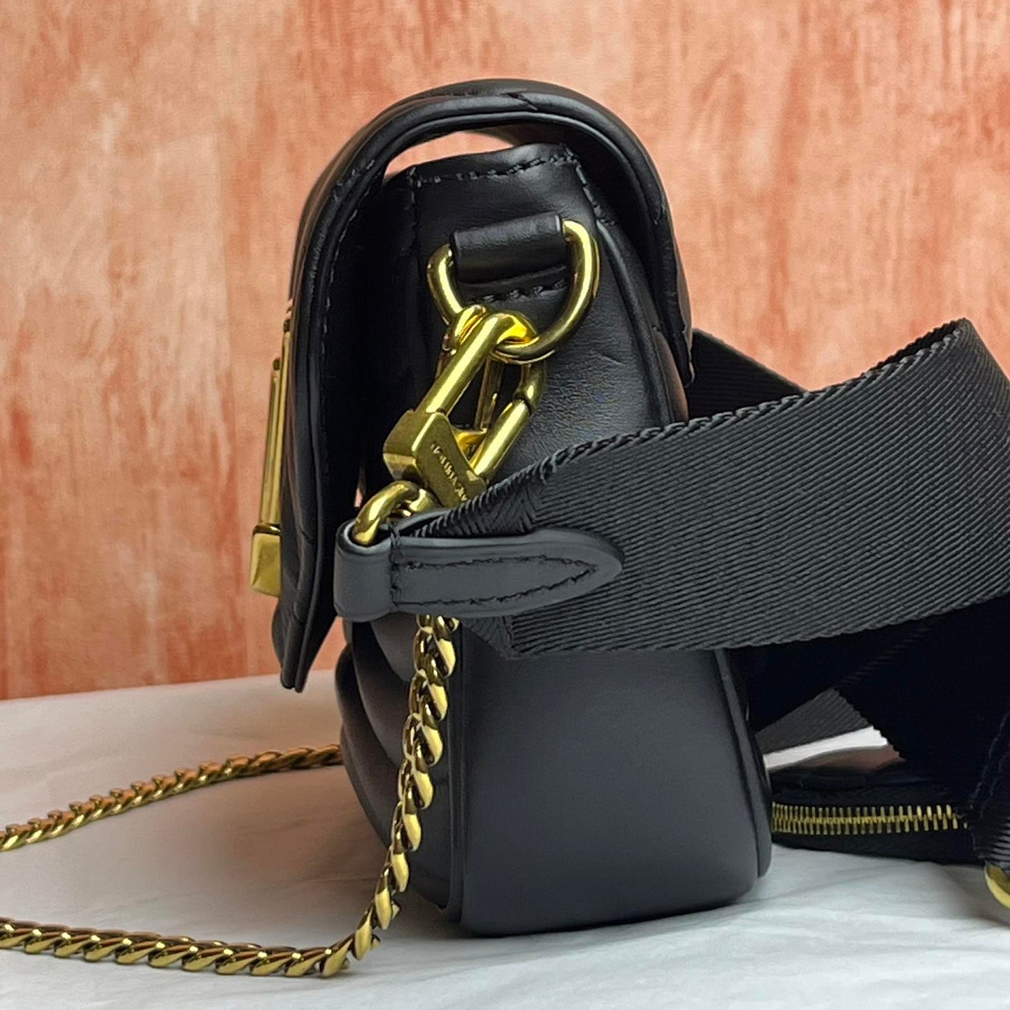Louis Vuitton Multipochette New Wave Black – 5.1"H x 7.9"L x 1.6"W