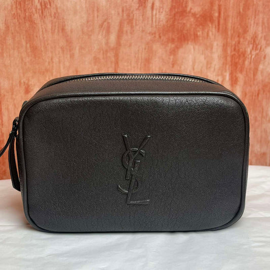 YSL Camera Bag Gray – 6.6"H x 9"L x 2.3"W