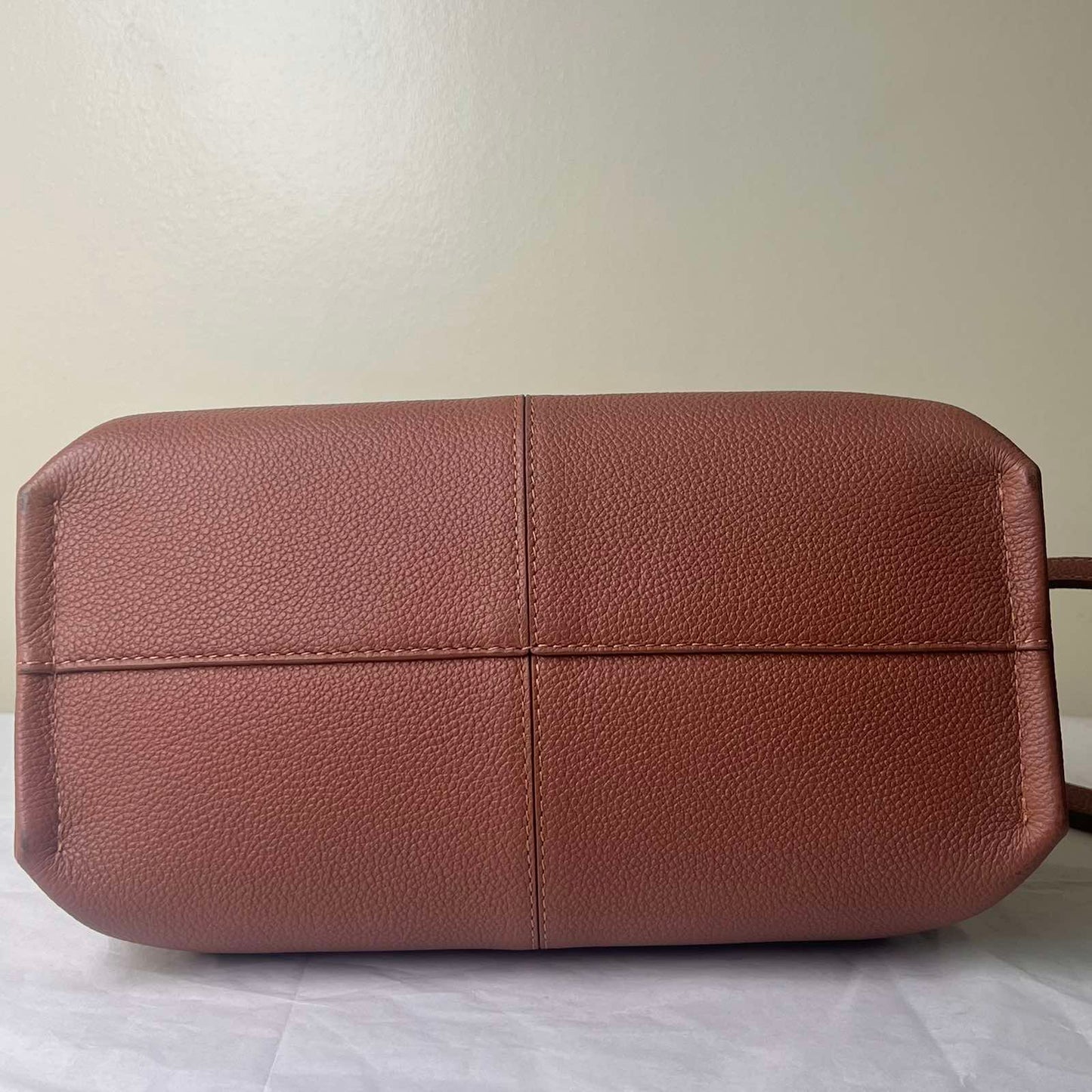 Polène Mini Neuf Blush – 6.7"H x 9.4"L x 4.3"W