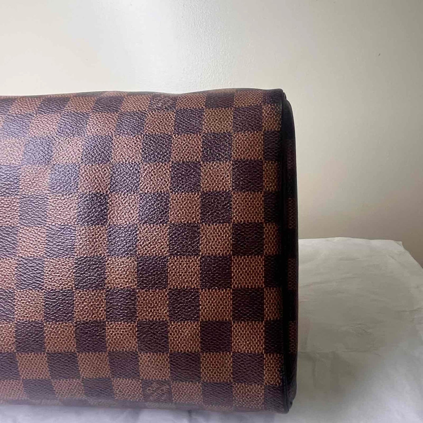 Louis Vuitton Speedy 30, Damier Ebene – 8.3"H x 11.8"L x 6.7"W