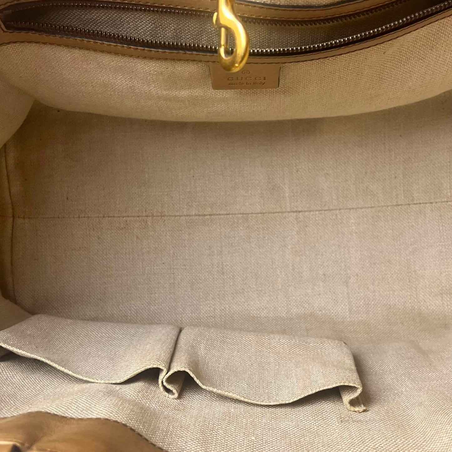 Gucci Microguccissima Tote Brown – 9.8"H x 13"L x 5.5"W