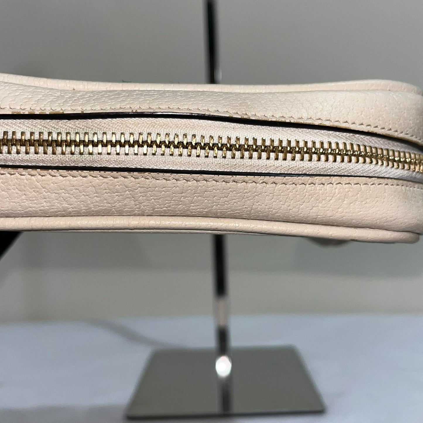 Dior Bobby East-West Bag White – 5"H x 9.5"L x 2.5"W