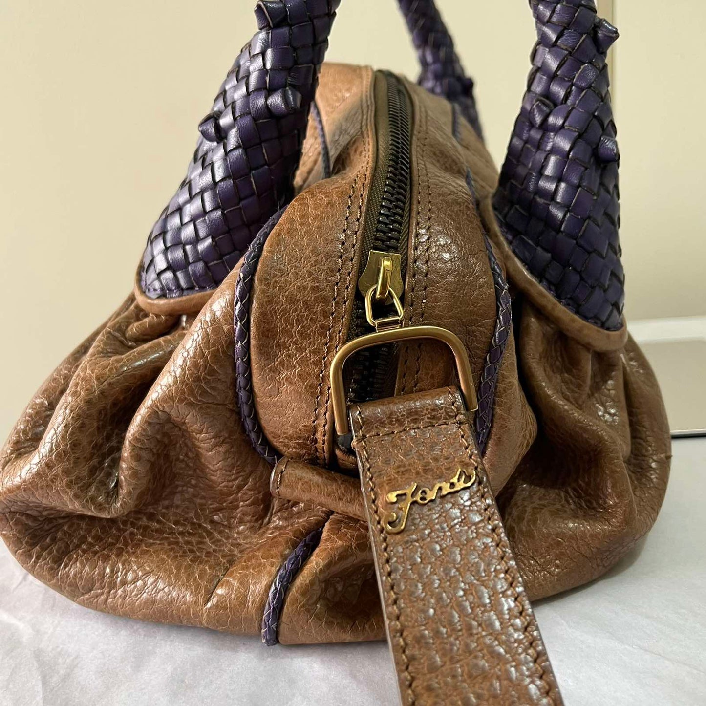 Fendi Spy Bag Dinosaur – 10"H x 15"L x 6"W