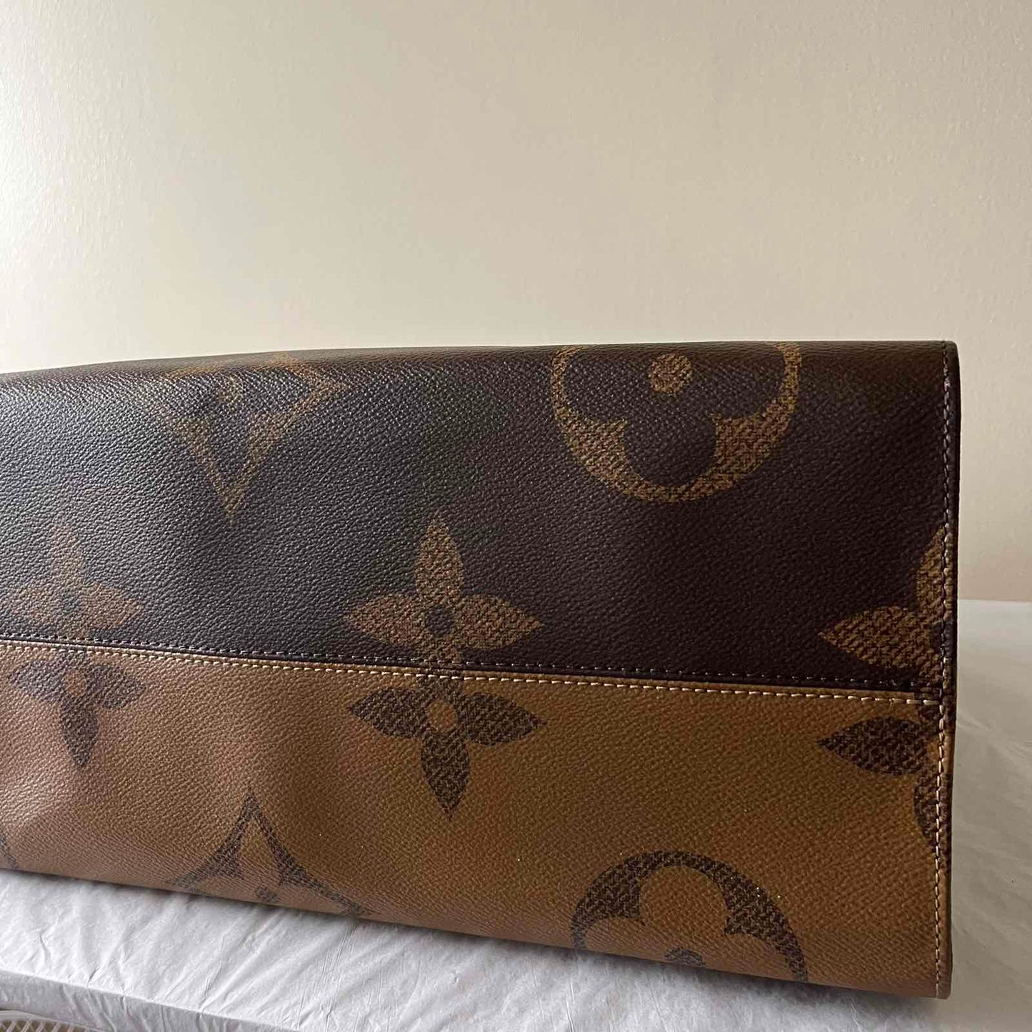 Louis Vuitton OnTheGo Monogram Canvas – 13.4"H x 16.1"L x 7.5"W