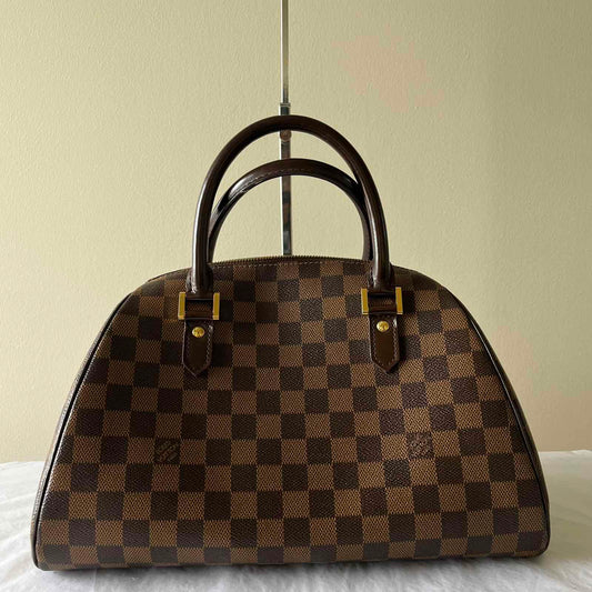Louis Vuitton Ribera PM Damier Ebene – 6.3"H x 12.2"L x 5.9"W