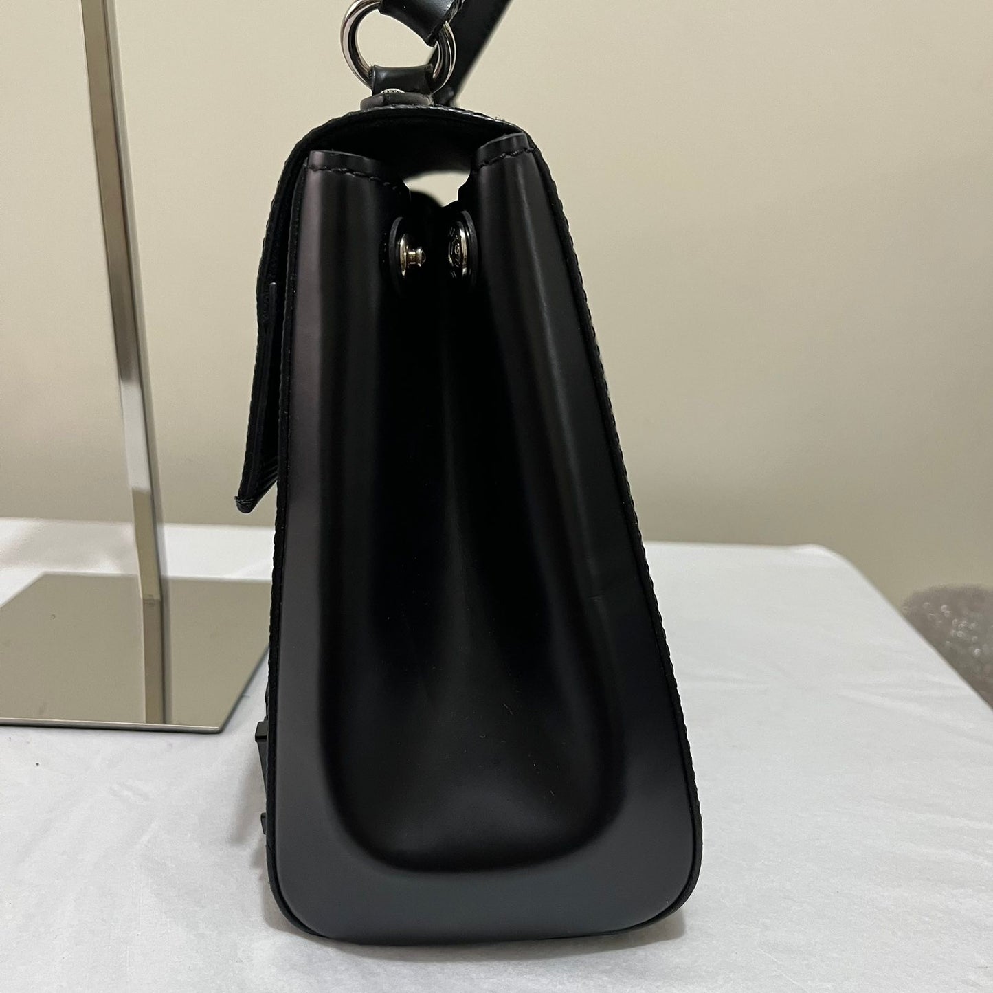 Louis Vuitton Cluny MM Black Epi – 10.2"H x 12.6"L x 4.7"W