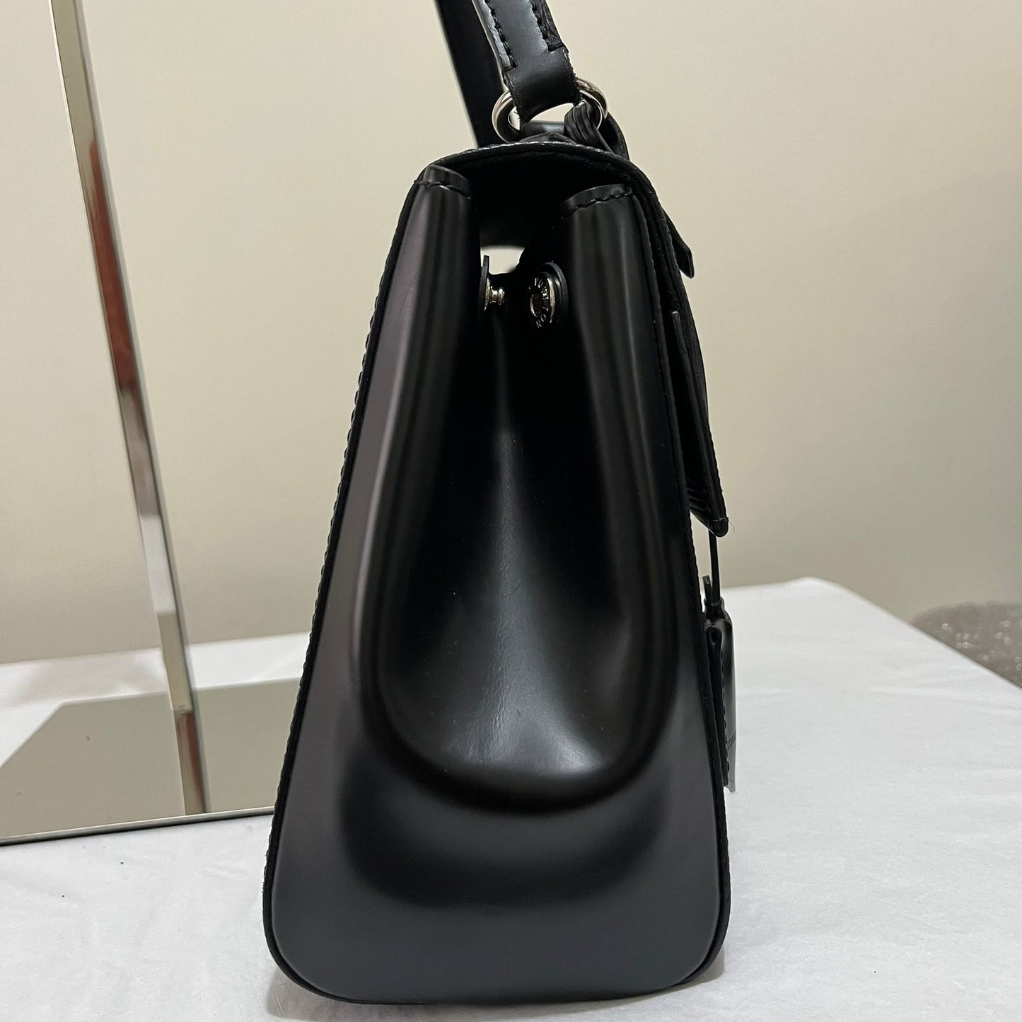 Louis Vuitton Cluny MM Black Epi – 10.2"H x 12.6"L x 4.7"W