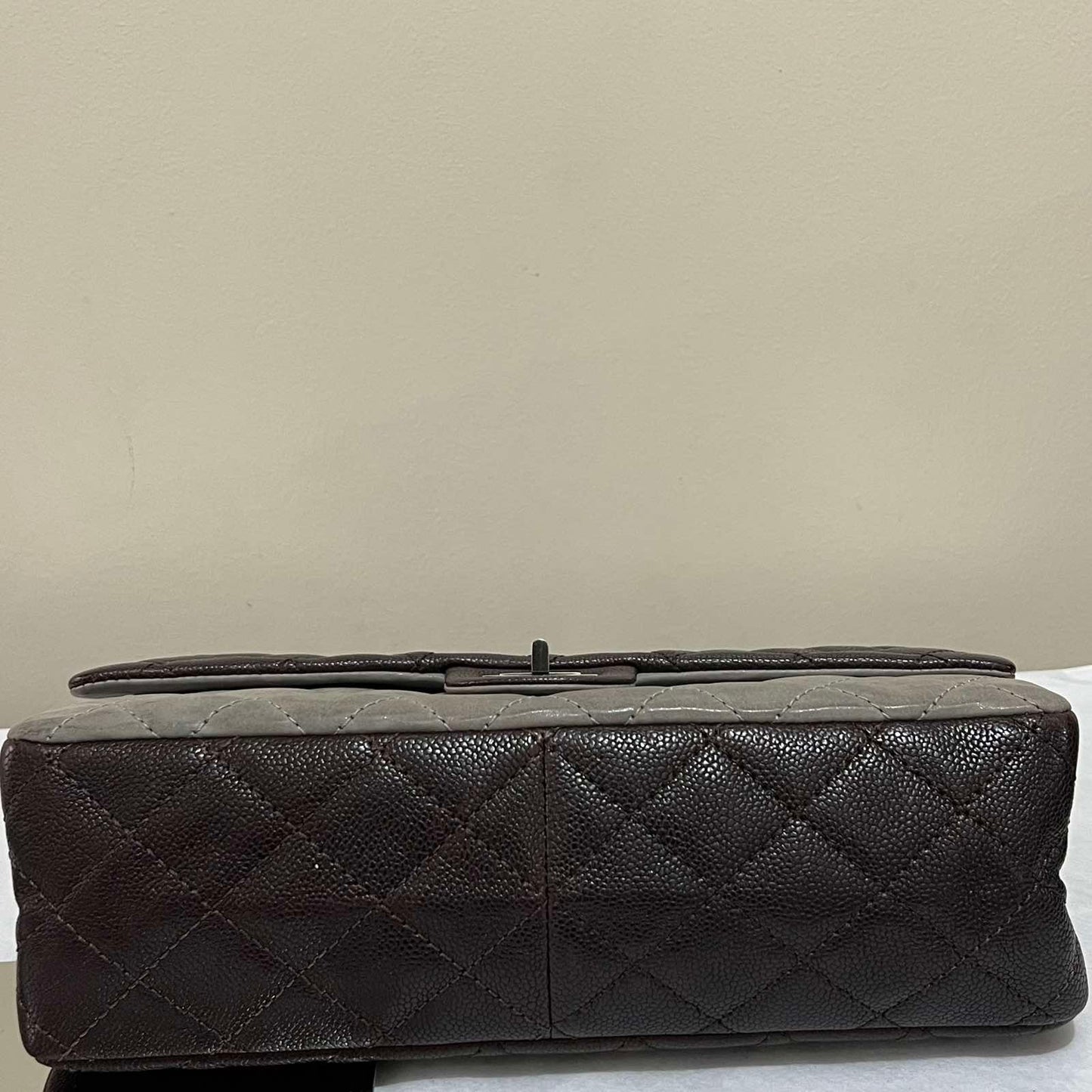 Chanel Reissue Flap Dark Brown – 6"H x 10"L x 2.5"W