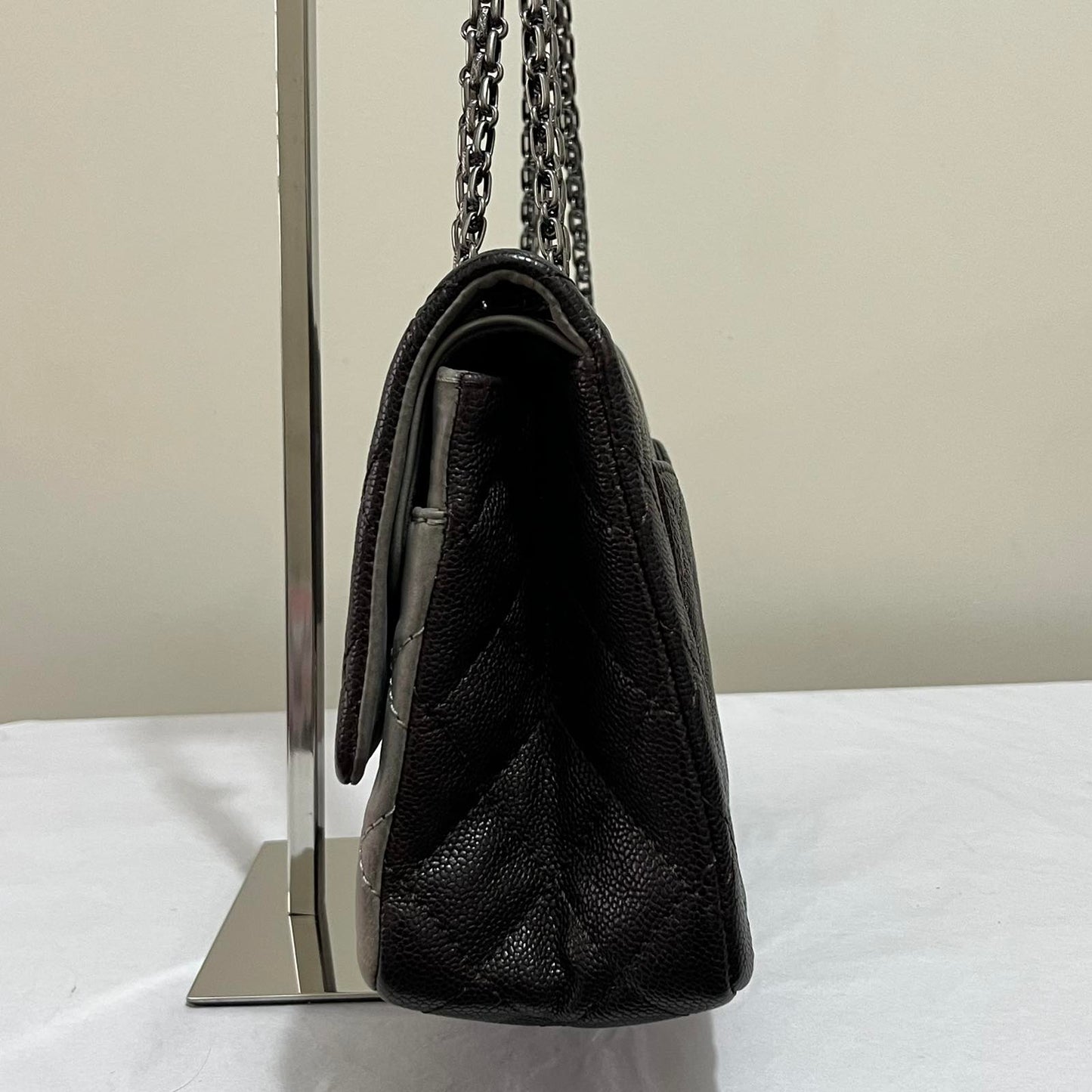 Chanel Reissue Flap Dark Brown – 6"H x 10"L x 2.5"W