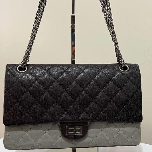 Chanel Reissue Flap Dark Brown – 6"H x 10"L x 2.5"W