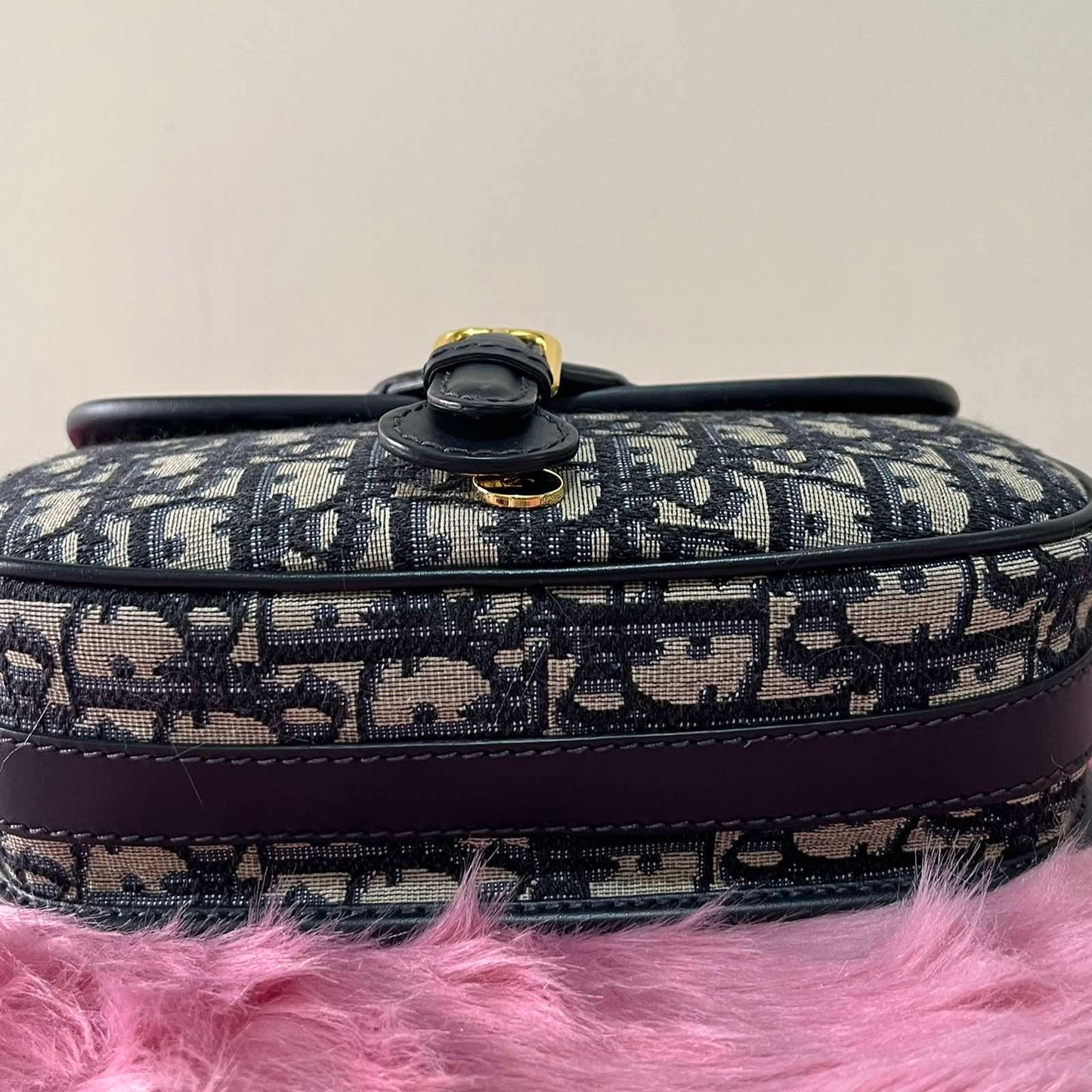 Dior Bobby Medium Monogram – 6.5"H x 8.9"L x 2.4"W