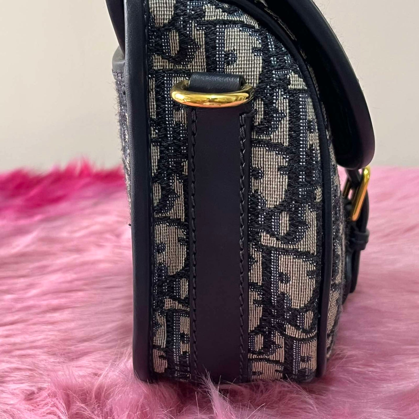 Dior Bobby Medium Monogram – 6.5"H x 8.9"L x 2.4"W