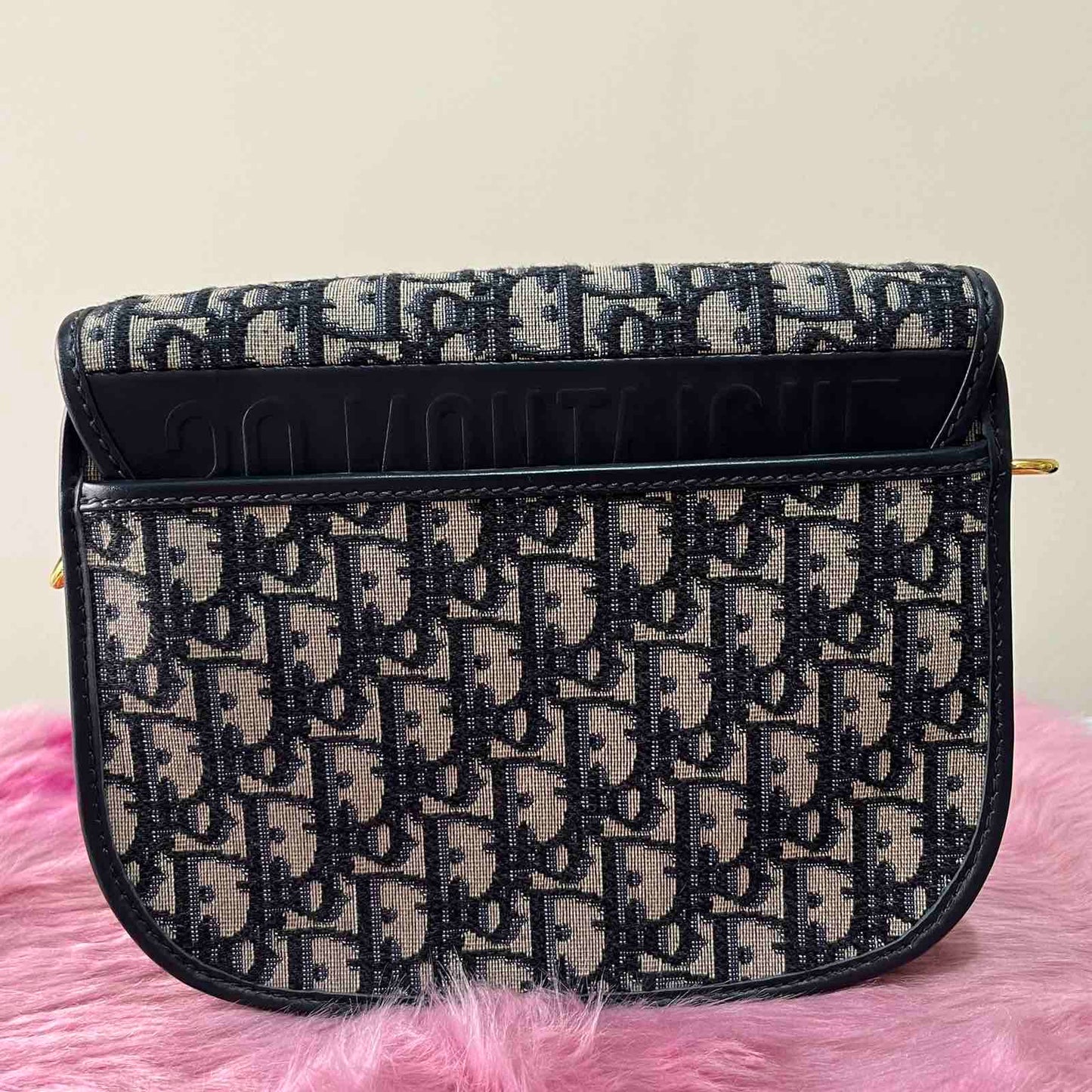 Dior Bobby Medium Monogram – 6.5"H x 8.9"L x 2.4"W
