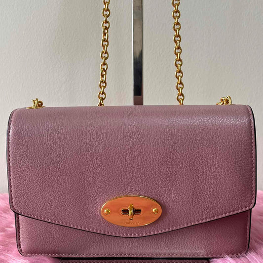 Mulberry Small Darley Purple – 5.5"H x 7.5"L x 2"W
