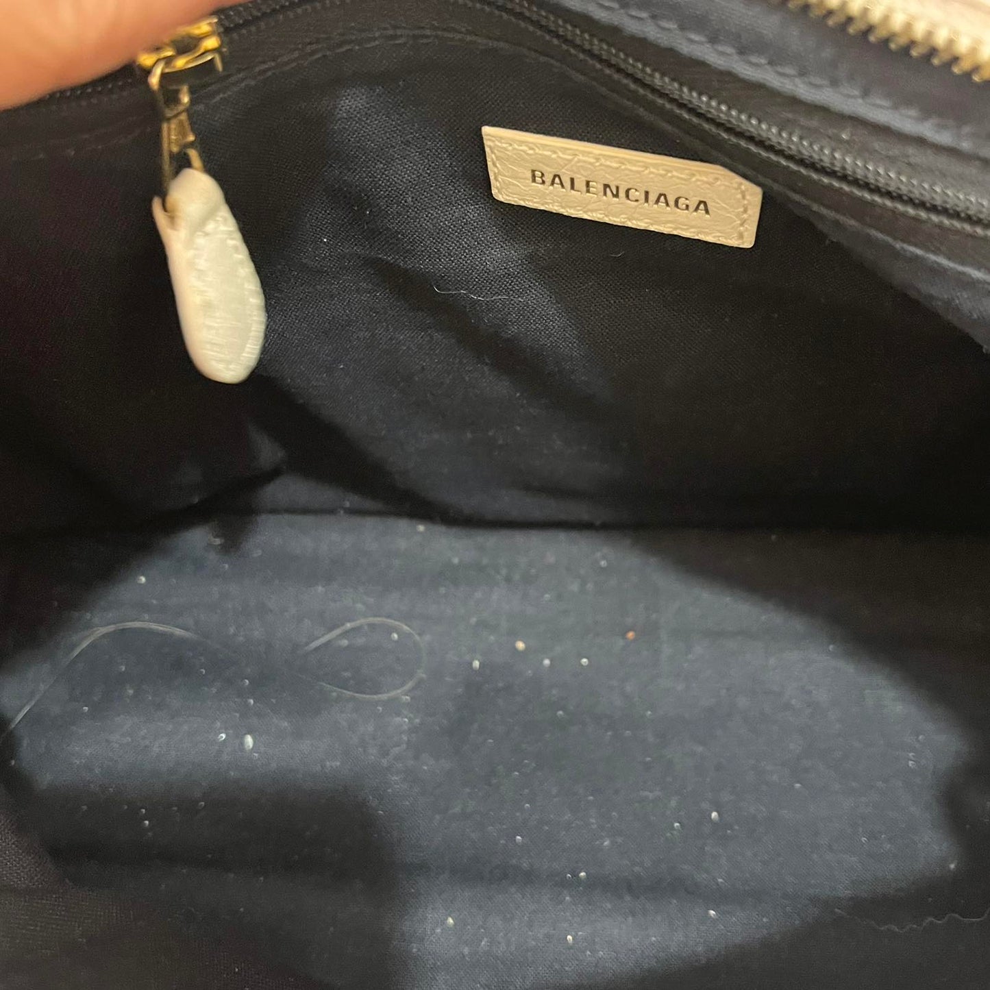 Balenciaga City Medium Off White – 10"H x 15"L x 5.5"W