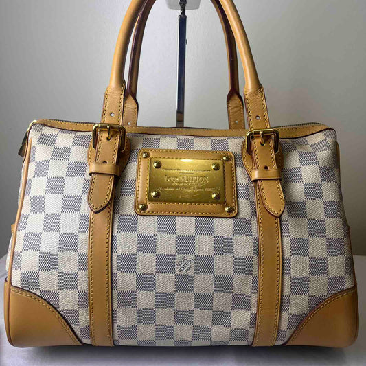 Louis Vuitton Berkeley Damier Azur – 9.4"H x 14.2"L x 7.1"W