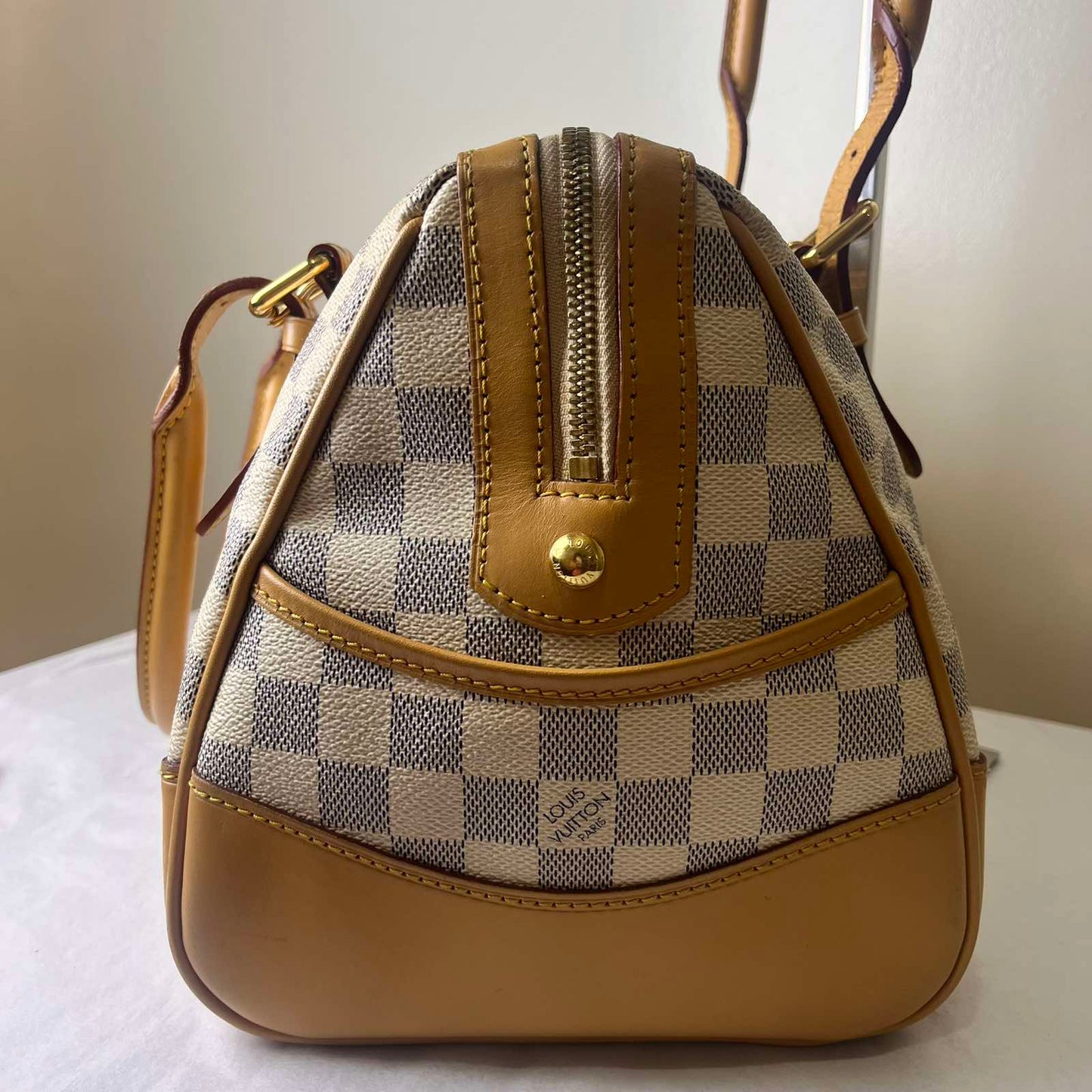 Louis Vuitton Berkeley Damier Azur – 9.4"H x 14.2"L x 7.1"W